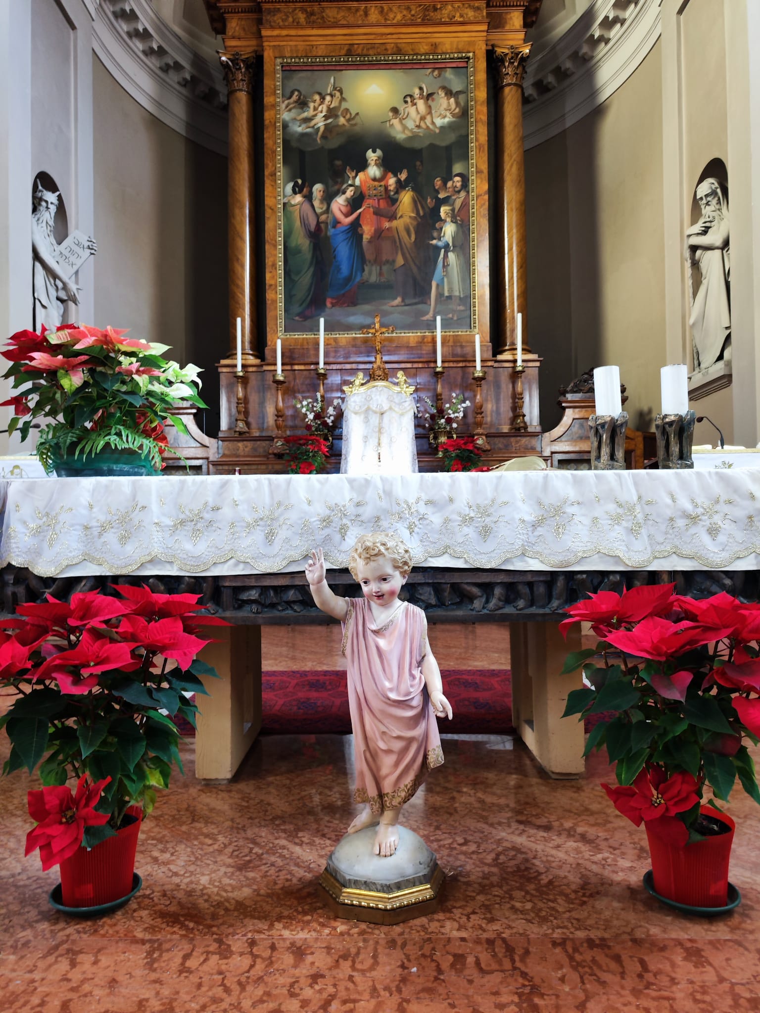 Santuario San Giuseppe sposo per la festa dedicata a Maria Santissima Madre di Dio