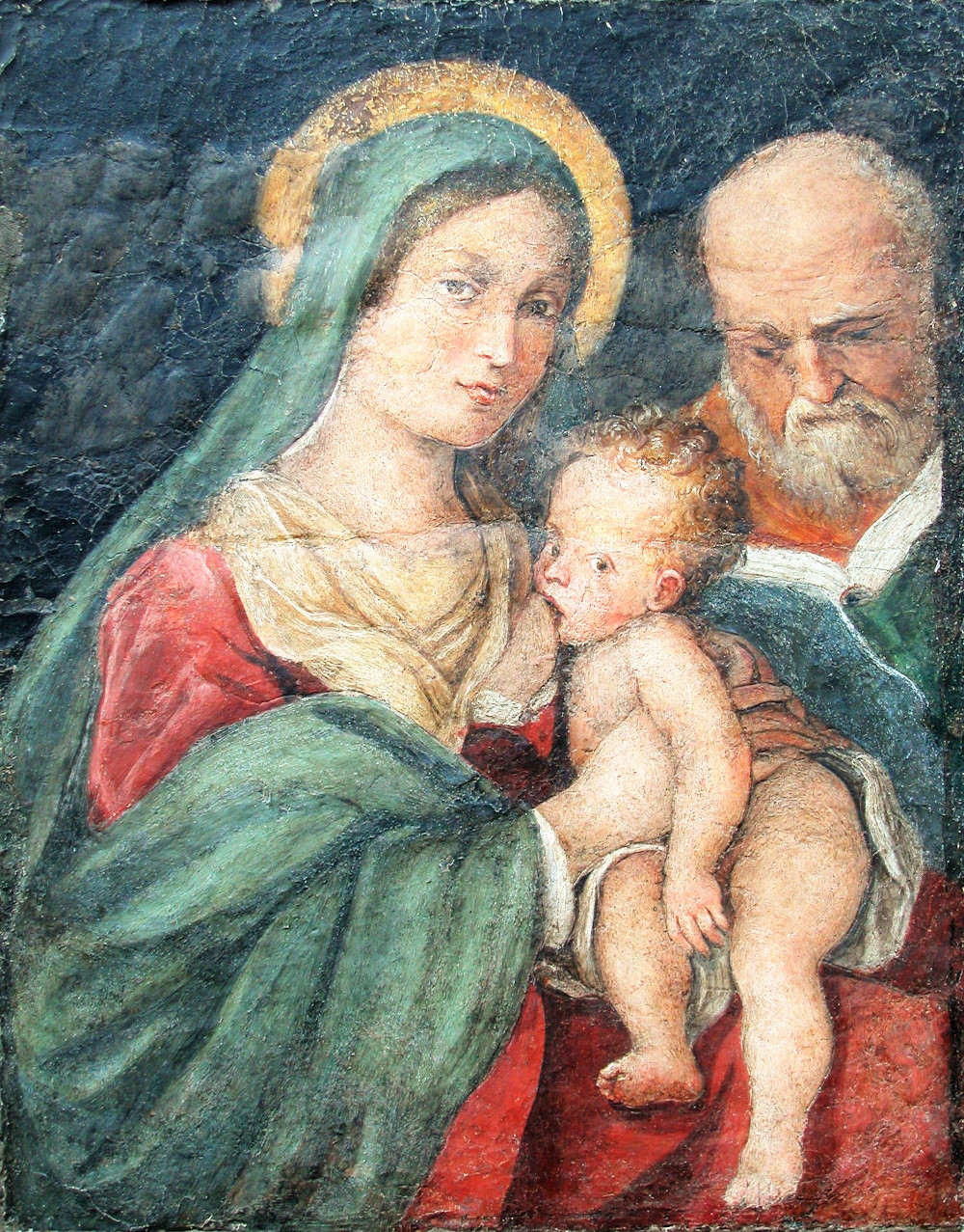 Sacra Famiglia detta Madonna della Misericordia - Scuola Carracci
