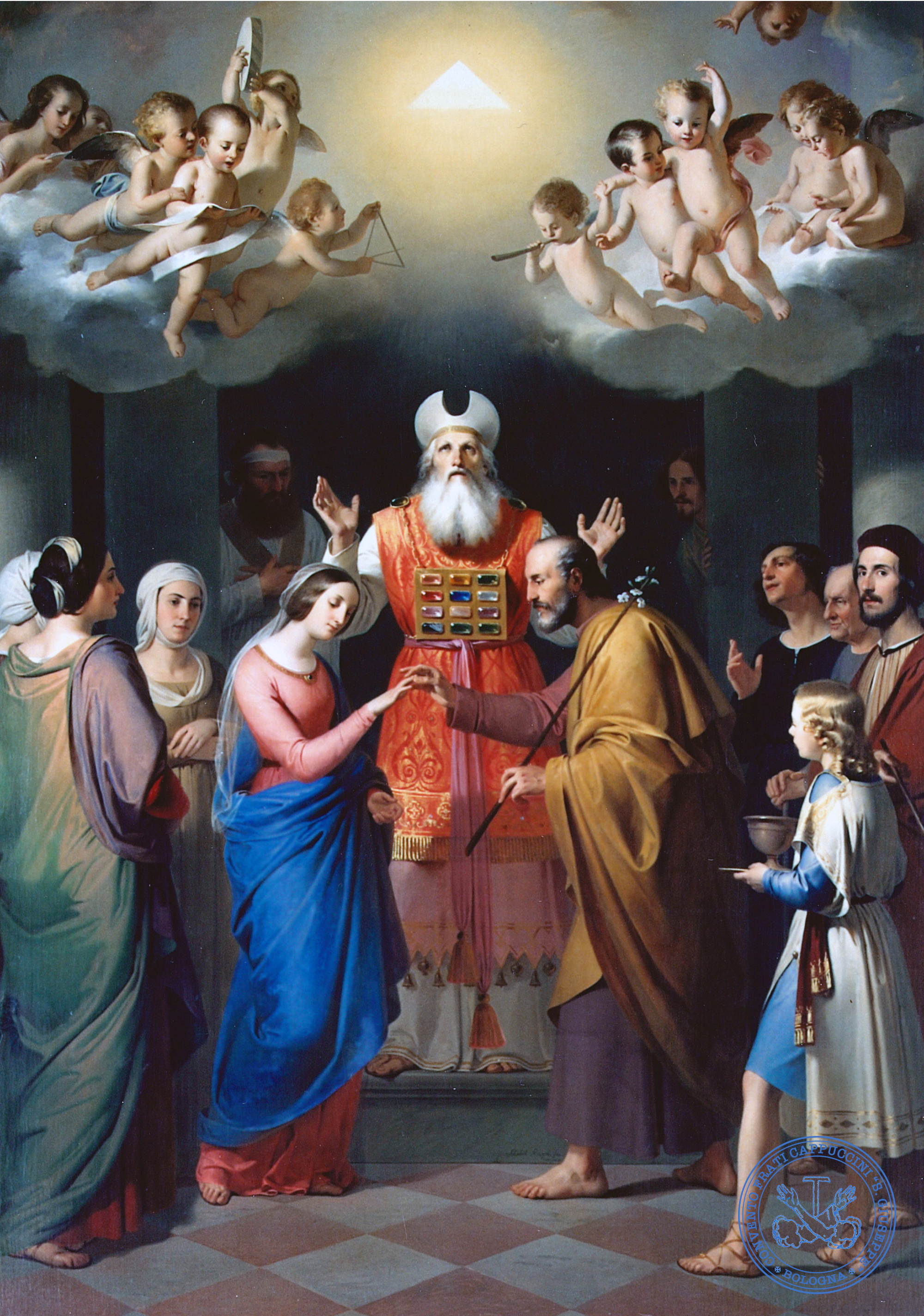 Sposalizio di Maria e di Giuseppe - Adeodato Malatesta