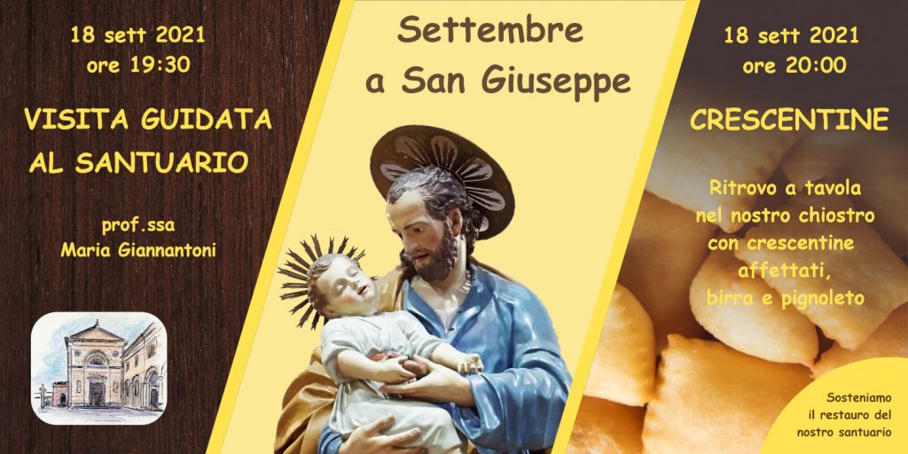 Santuario San Giuseppe Sposo - Locandina 18 settembre 2021